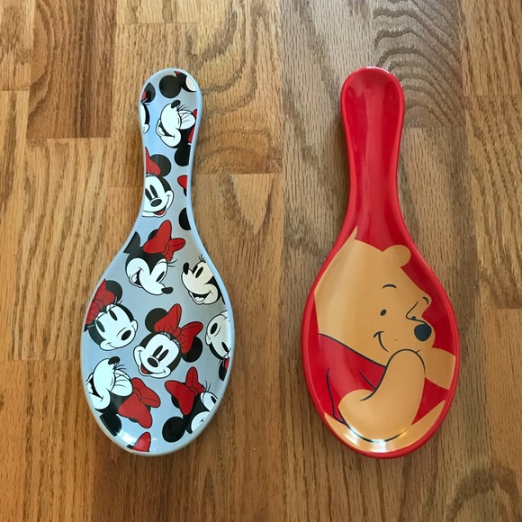 Disney Other - NWT Winnie the Pooh & Minnie Mouse Spoon Rests